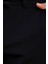 Slimfit Beli Lastikli - Ipli -Esnek Siyah Jogger Pantolon 3
