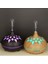 Aroma Difüzör Gece Işığı 7 LED Desenli Nemlendirici Kumandalı Buhar Makinesi 550 ml 6