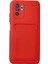 Xiaomi Redmi Note 10S Kılıf Kelvin Kartvizitli Silikon - Kırmızı 1