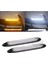 Selamlamalı Kayar Sinyalli Araba Gündüz Farı Esnek Gündüz Ledi Drl LED Lamba Güçlü Işık Açılış Animasyonlu 12V Su Geçirmez Sarı Beyaz 2 Adet 27.5 cm ONG125 1