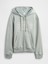 Kadın Açık Yeşil Gap Logo Fleece Fermuarlı Sweatshirt 2