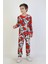 Ideal Sepet-Isob Ör. Adam Desenli Interlok %100 Pamuk Erkek Çocuk Pijama Takımı 3-13 Yaş 51519 1
