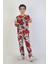 Ideal Sepet-Isob Ör. Adam Desenli Interlok %100 Pamuk Erkek Çocuk Pijama Takımı 3-13 Yaş 51519 3