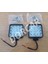 2 Adet Off Road Sis Farı 16 LED Kare Çalışma Lambası 1