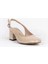 MF302 Ten Düz Kadın 6 cm Topuklu Ayakkabı 2