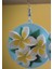 Frangipani Çiçeği Küpe 2