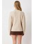 Kadın Ribanalı Dokulu Triko Hırka Düğme Detaylı Rahat ve Şık Görünüm Sunan Örgü Tasarım Spor 4