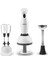3'lü Beyaz Blender Seti, 1000W, Güçlü ve Şık Tasarım 5