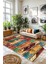 Çok Renkli Kaymaz Taban Kalın Dokulu Halı, Yolluk ve Mutfak Için Şık Tasarım 4