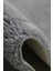 Banyo Paspas Takımı Gri Peluş Post Halı Klozet 2 Li Takımı 80X120 ve 80X60 3