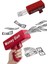 Para Dolar Atma Makinası Super Money Gun Para Saçma Fırlatma Tabancası - MK001R-4OJL31 2