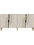 KA1804BTG -Meyra Konsol, Kahve Köşesi, Tv Sehpası 180 cm Beyaz - Traverten - Gold 6