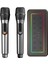M60 Vega 100W Rgb 2 Adet Kablosuz Mikrofonlu Bluetooth Karaoke Hoparlör (15.000MAH Batarya) 3