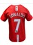 Ronaldo Kırmızı Retro Forması Kısa Kol 1