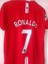 Ronaldo Kırmızı Retro Forması Kısa Kol 3
