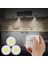 3 Lü Kumandalı Yapışkanlı Kablosuz Pilli LED Spot Lamba Işıldak 2
