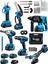 Professional 6 Lı Set 21V Darbeli Hilti Taşlama Testere Makas Matkap Vidalama Somun Sıkma 1