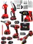 Professional 6 Lı Set 21V Darbeli Hilti Taşlama Testere Makas Matkap Vidalama Somun Sıkma 1