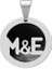 925 Ayar Gümüş Kolye M&e SM9739 2