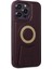 iPhone 14 Pro Max Kılıf Merkür Magneticsafe Standlı Kapak - Derin Mor 2