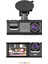 1080P Dash Cam Full Hd Araç Içi Kamera Ön Arka ve Iç Kayıt 3 Kamera Gece Görüşlü G Sensör Geniş Açı 6