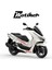 Honda Pcx 2025 Motosiklet Sticker Etiket Modeli Kırmızı 2