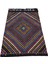 El Dokuma Karapınar Yörük Pamuklu Kilim 0450 - Yeni - Çok Renkli 3
