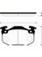 Sangsın SP1242 Arka Fren Balatası Peugeot P106 96>04 P205 87>98 P206 00>09 P306 97>01 P309 89>93 Cıtroen Saxo 96>04 Xsara 97>05 Zx 92>97 Renault R9-R19- Mgn I-Clıo I-Iı Ince Tip 4254.42-4254.90-4252.7 1