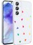 Samsung Galaxy A55 Kılıf Şeffaf Figürlü Folk Sert Kapak - Kalp 1