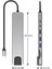 Type-C Çoklu Dönüştürücü – 87W Pd, Hdmı, 2x USB 3.0, RJ45, Sd/tf Kart Girişli Hub 2