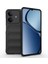 Realme C63 Kılıf Esnek Tpu Oyuklu Arka Yüzey Tasarımlı Etnik Silikon Kapak - Siyah 1