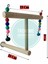 Uniq Bird Toys Vidalı Kuş Oyuncağı Kafes Içi Ahşap Tünek Parkuru 1