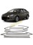 Ford Focus 3 Sedan Siyah Krom Cam Çerçevesi 2011-2017 (16 Parça) 1