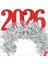 Yılbaşı 2026 Simli Taç - Kırmızı 4
