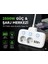 Akım Korumalı 2500W Güçlü 3 USB + Type-C Portlu Çoklu Priz | Hızlı Şarj, Çocuk Kilidi, 2 Metre 2