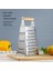 Çok Fonksiyonlu Paslanmaz Çelik Dört Taraflı Yiyecek Bitkisel Grater Peynir Kutusu Grater Peeling Grater (Yurt Dışından) 2