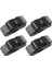 4pcs Bagaj Toka Kayışı Anti-Hırsızlık Şifresi Kilit Paketleme Kemeri Bagaj Kayışı Seyahat Kemeri, Gri (Yurt Dışından) 1
