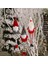 3 Paket Noel Yüzsüz Uzun Bacak Gnome Santa Noel Ağacı Asma Damla Süs Bebek Evi Kolye Hediyeleri (Yurt Dışından) 5