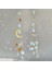Gold Moon Pentagram Pencere Dekorasyonu Kristal Kolye Sunshine Catcher (Yurt Dışından) 2