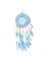 Dream Catcher Blue Dream Catcher Yatak Odası Için El Yapımı Dreamcatcher Süsler Yatak Odası Duvarları Asılı Kutsama Hediyeleri (Yurt Dışından) 1