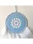 Dream Catcher Blue Dream Catcher Yatak Odası Için El Yapımı Dreamcatcher Süsler Yatak Odası Duvarları Asılı Kutsama Hediyeleri (Yurt Dışından) 4