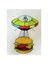 2pcs Ufo Kaçırtı Bir Hamburger Vitray Suncatcher Ufo Hamburger Asılı Cam Suncatcher (Yurt Dışından) 5