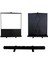 221x123 cm Taşınabilir Portatif Pull Up Floor Screen Projeksiyon Perdesi 6