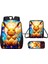 Pikachu Okul Çantası Üç Parça Çocuk Kalem Çantası Seti El Çantası Öğrenciler Omuzlar Geri (Yurt Dışından) 1