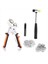 Grommet Tool Kit 3/8, 500PCS 3/8 Inç Gromet ve Lastik Çekiçli Grommet Kiti, Manuel Grommet Press Machine (Yurt Dışından) 1