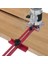 4in1 Yönlendirici Freze Groove Bracket-Cabinet Donanım Jig Alüminyum Daire Kesme Jig Punch-Router Freze Bracketa (Yurt Dışından) 3