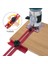4in1 Yönlendirici Freze Groove Bracket-Cabinet Donanım Jig Alüminyum Daire Kesme Jig Punch-Router Freze Bracketa (Yurt Dışından) 5