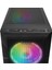 Everest Crest V1 Mesh Temperli Camlı 4X12CM Auto Rgb Fan Atx Mid-T Gaming Oyuncu Kasası 2