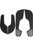 Araba 4x Kapı Pvc Anti Kick Pad Koruyucu Trim Kapağı (Yurt Dışından) 1
