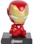 Marvel Iron Man Demir Adam Sallanan Kafalı Figür Biblo Telefon Tutucu Dekoratif Masa Süsü 1